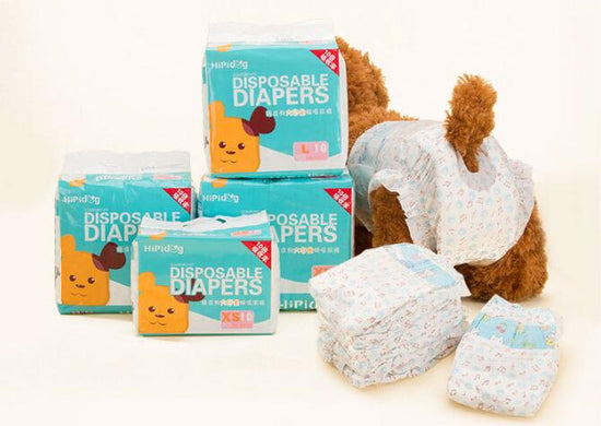 10PCS Per Bag Dog Diapers