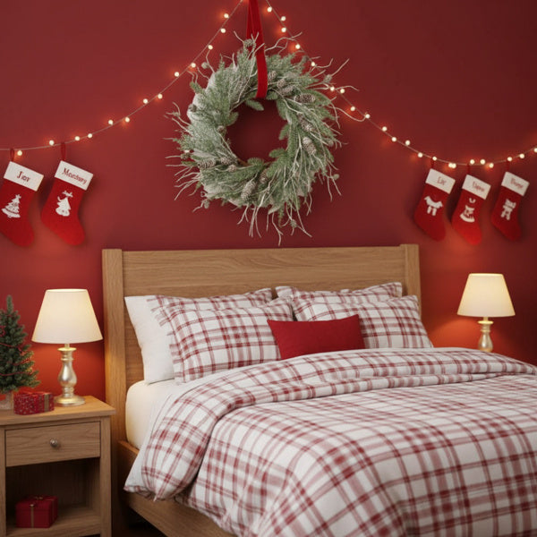 Christmas Pine Wreath Pinecone & Greenery Holiday Door Decoration Pre-Lit Or Natural Style For Festive Home Decor FBA Shipment