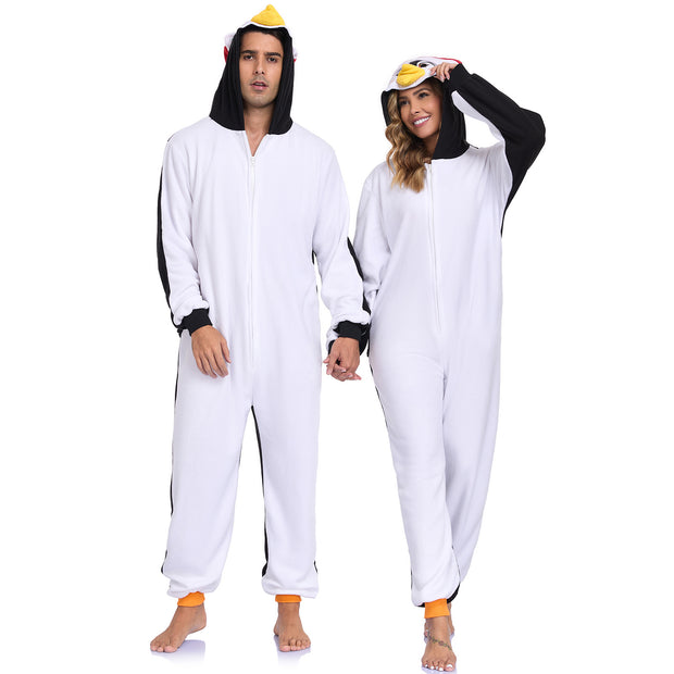 Onesie Animal Fleece Pajamas Halloween Cosplay Costumes 