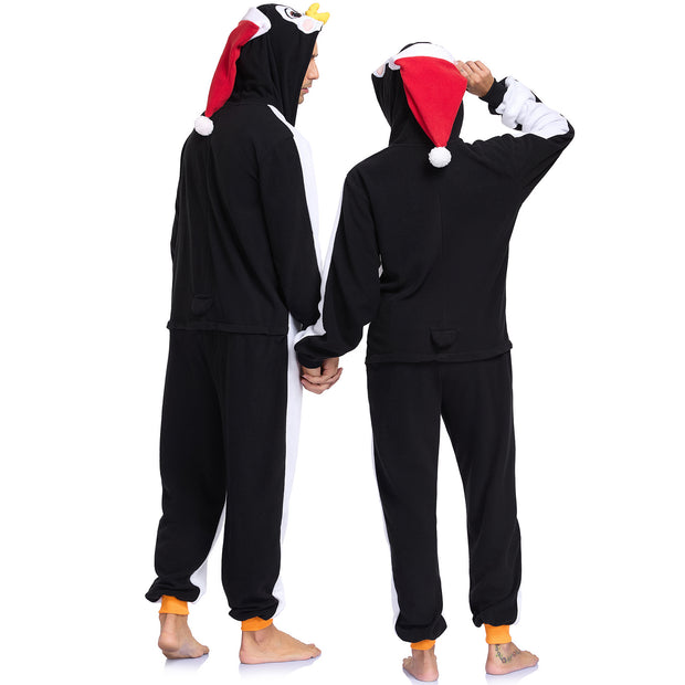 Onesie Animal Fleece Pajamas Halloween Cosplay Costumes 