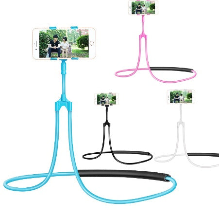 Net red mobile phone lazy desktop live broadcast bracket bed lengthened Multi-functional simple folding watch TV bracket