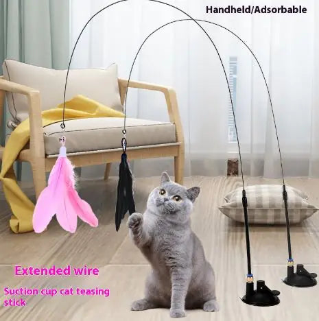 Toy Cat Teaser Stick